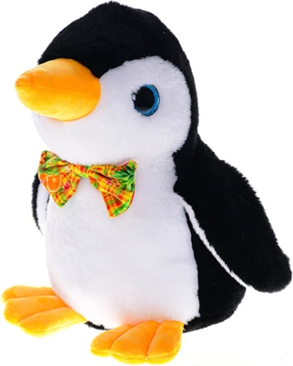 Plīša pingvīns ar tauriņu 20 cm