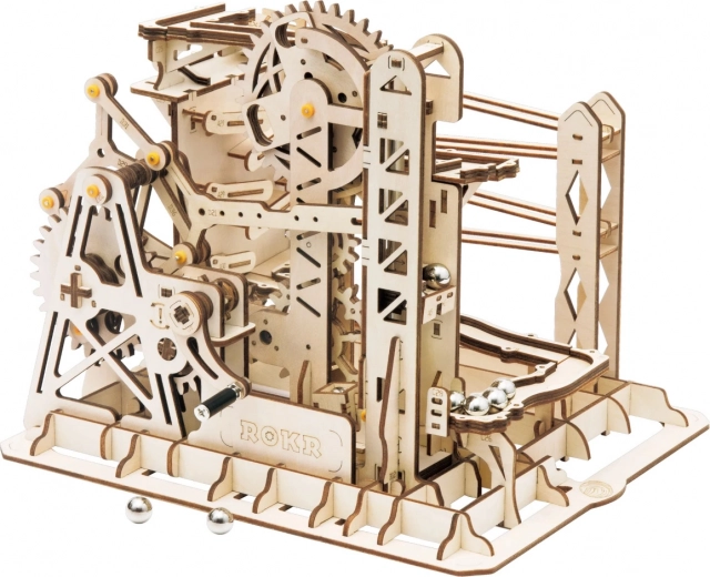 ROKR koka lodīšu trase Explorer – 3D puzle