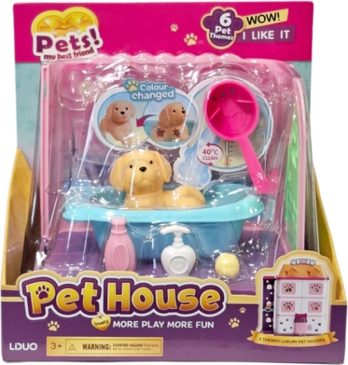 Bath Puppy with Accessories