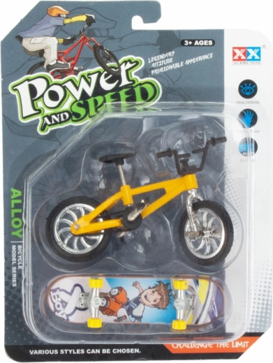 Velosipēds un skrituļdēlis SPARKYS – miniatūrs komplekts zēniem