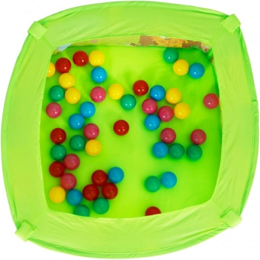 Krāsaina izklaide ar 50 bumbiņām