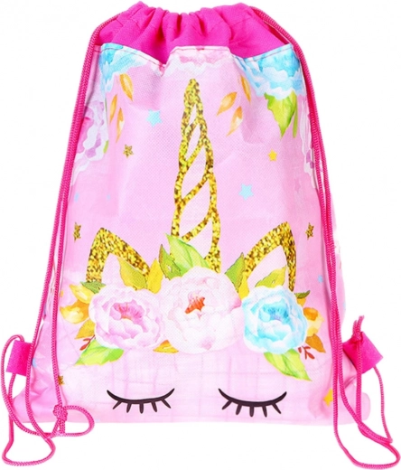 School Bag Unicorn Pink 35x27 cm