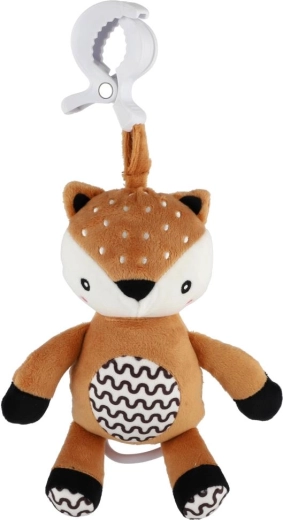 Mīksts plīšs un kontrastaini akcenti maņu attīstībai