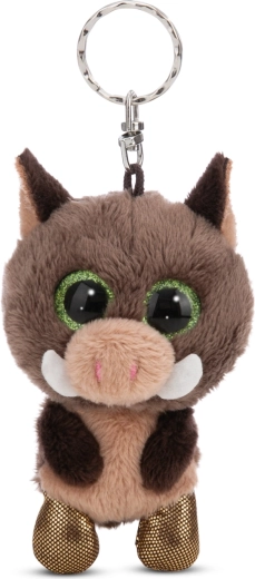 NICI Glubschis Keychain Wild Boar Truffle Fluffle 9 cm