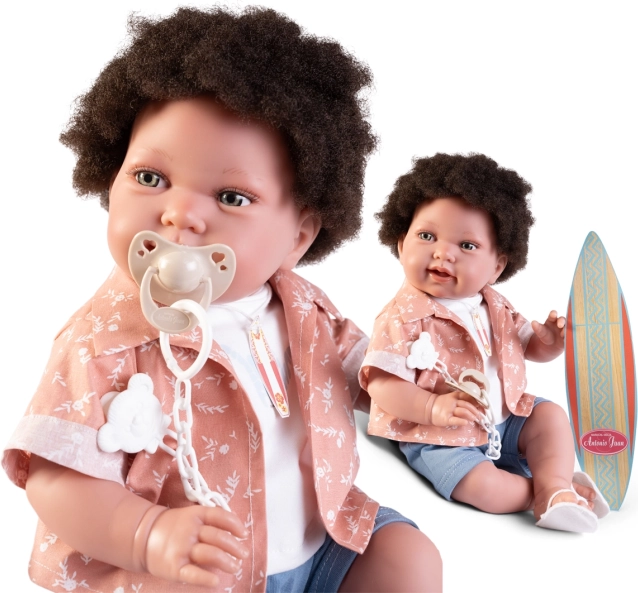 Antonio Juan Pipo Doll with Realistic Hair