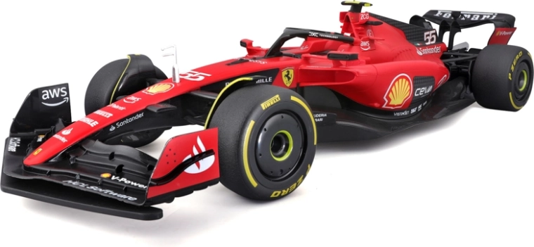 Maisto RC Ferrari SF-23 Carlos Sainz Racing Formula with Sounds 1:10