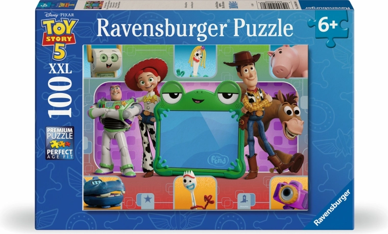 Ravensburger puzle Toy Story: Rotaļlietu stāsts 5 XXL (100 gabaliņi)