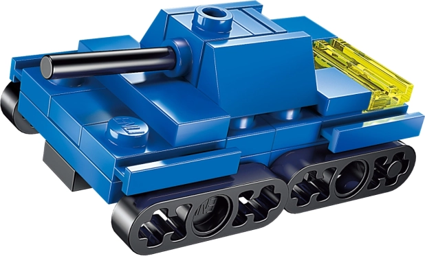 Konstruktors Tanks Qman 3in1