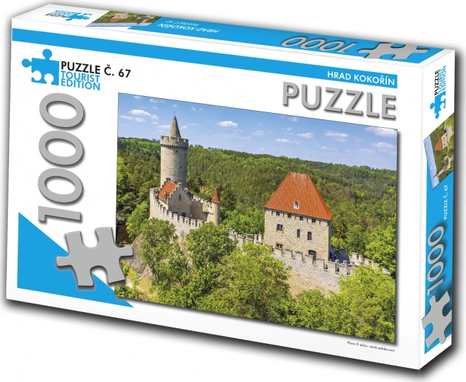 Tūristu puzle Kokořína pils 1000 gab.