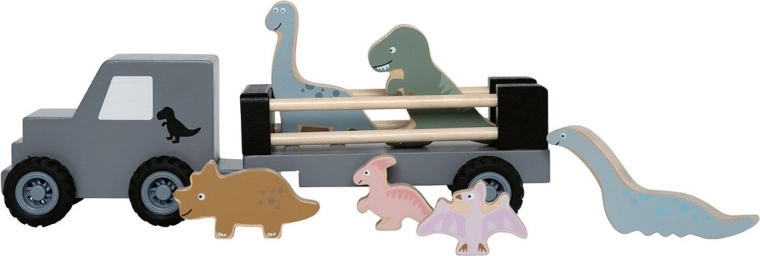 JaBaDaBaDo koka piekabe ar dinozauriem