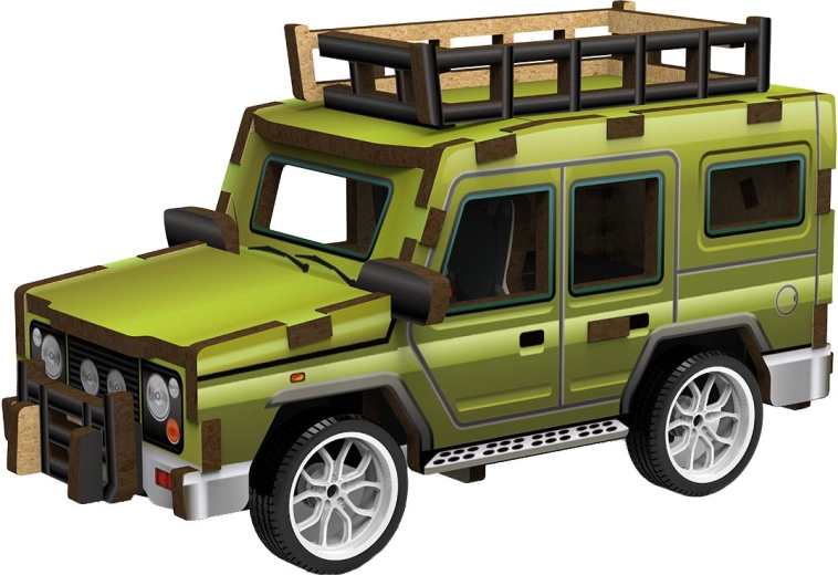 2Kids Toys 3D koka puzle – apvidus auto