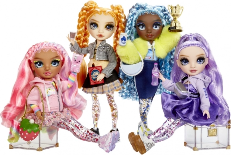 Rainbow High Sparkle & Shine Fashion Dolls doll with glitter legs