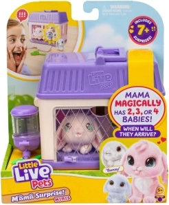 Little Live Pets interaktīvie trusīši Mama Surprise ar pārsteigumu