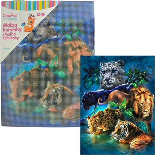 Diamond Painting – Turtles 30 × 40 cm