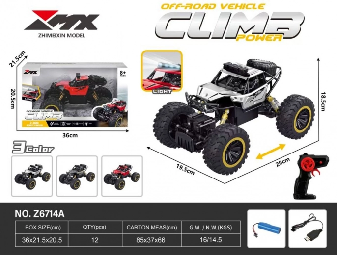 RC rāpotājs 1:18 Climb Power 4x4