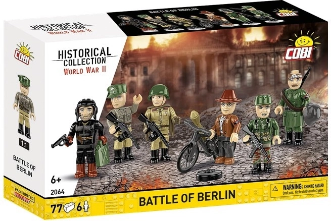 COBI Building Set: Battle of Berlin (77 pieces, 6 figures)