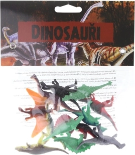 Dinozauru komplekts 12 gab. maisiņā