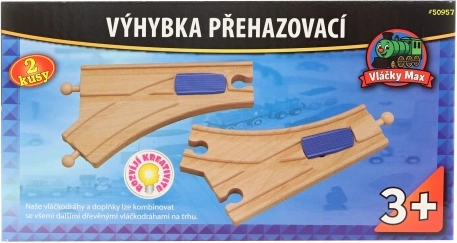 Vlāčīši Max pārslēdzamais sliežu pārveds