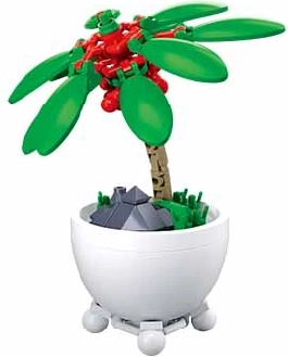 Sluban tropiskais augs podā Potted Plants