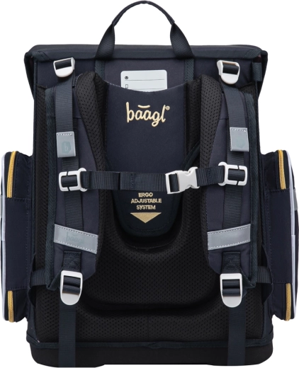 Ergonomiska mugura un regulējama ERGO sistēma