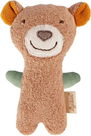 Sigikid first cuddle buddy teddy bear with rattle
