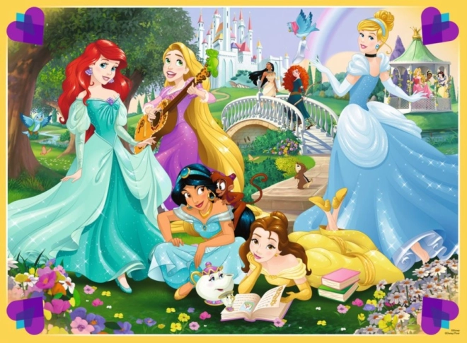 Ravensburger puzle Disney princeses: drosmīgais sapnis XXL 100 gabaliņi