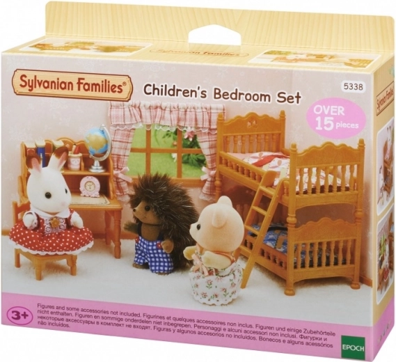 Lauku bērnu istaba ar divstāvu gultu SYLVANIAN FAMILIES