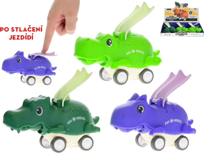Rolling dinosaur 15 cm for kids