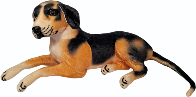 Plush dog - 1 piece