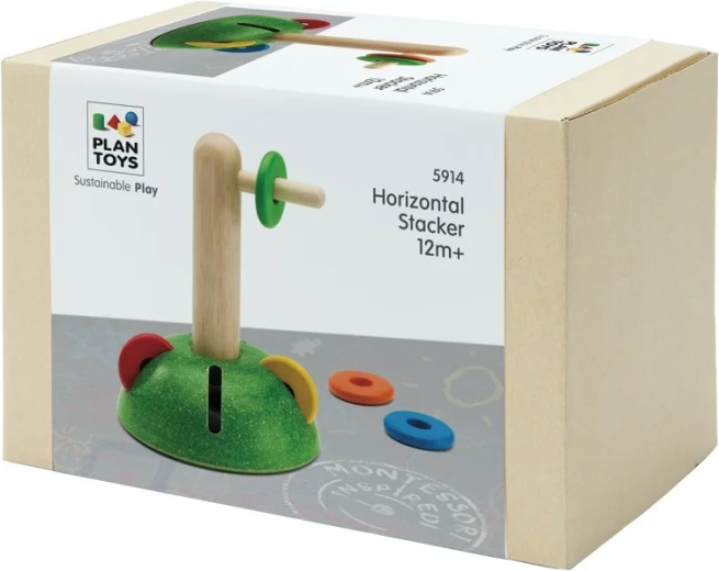 Ilgtspējīga PlanToys koka rotaļlieta
