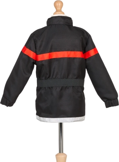 Firefighter jacket with striking stripes