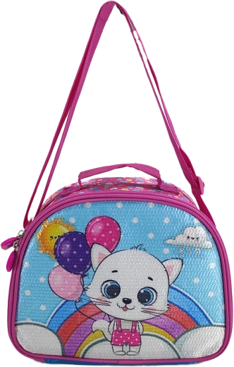Kitty handbag with balloons 25 cm