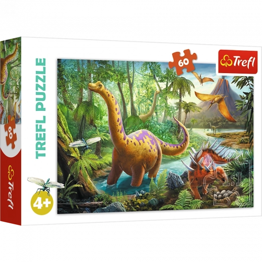 Puzzle Trefl Dinozauri 60 gab.