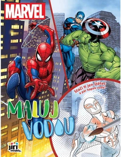 Marvel krāsošana ar ūdeni A4