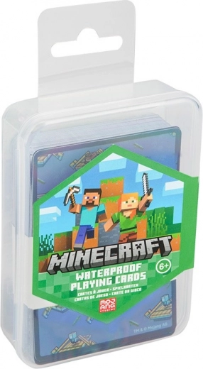 Minecraft ūdensizturīgas spēļu kārtis