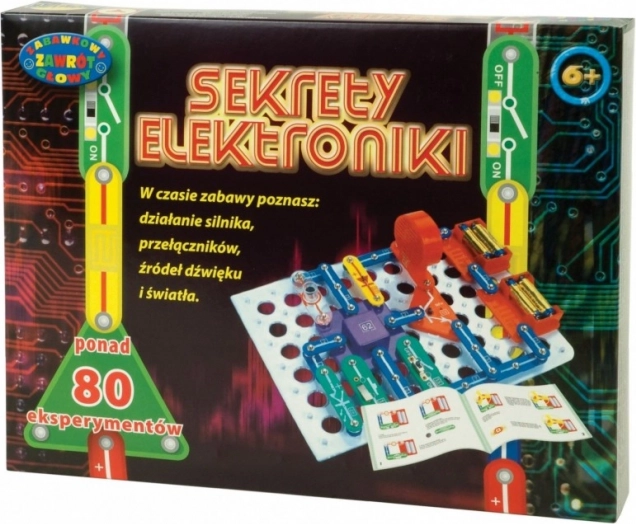 Elektronikas noslēpumi – komplekts 80 eksperimentiem