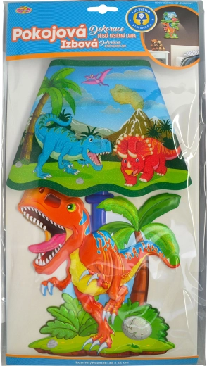 Bērnu sienas 3D lampa T‑Rex