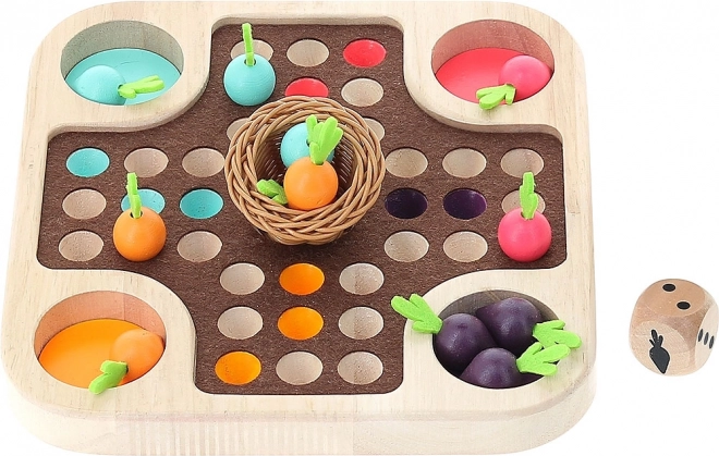 Wooden Game Vegetable Adventure