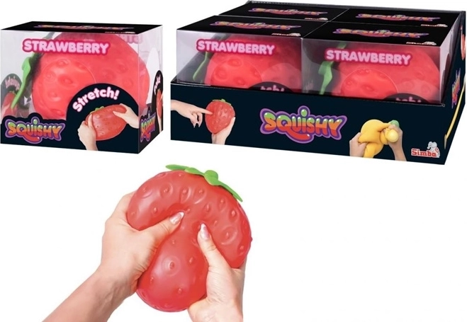Simba Strawberry Squishy Toy 15 cm