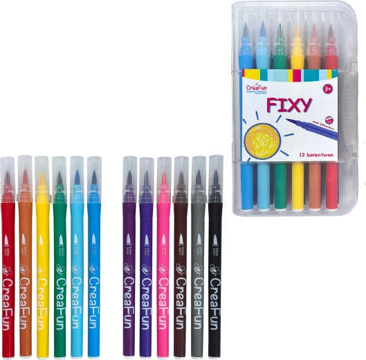 CreaFun flomāsteri 12 krāsās