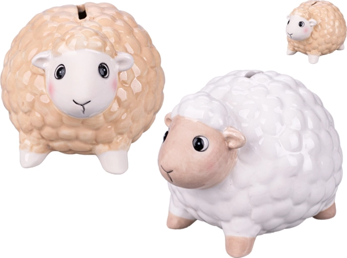 Porcelāna krājkase aitiņa bērniem