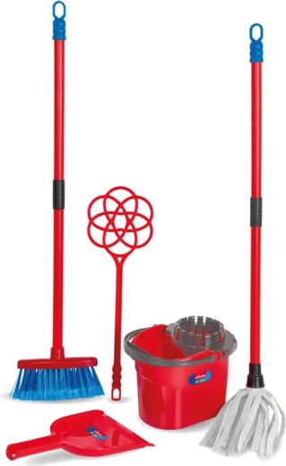 Bucket with wringer for “real” mopping