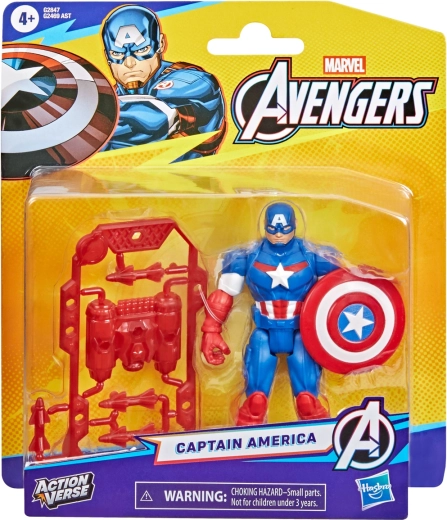 Hasbro Marvel Avengers ActionVerse Captain America figūriņa