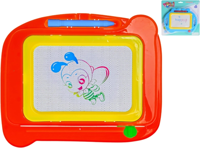 Magnētiskā zīmēšanas tāfele 21 × 17 cm bērniem
