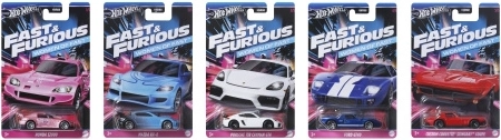 Hot Wheels tematiskās mašīnītes Ātrs un bez žēlastības 1:64