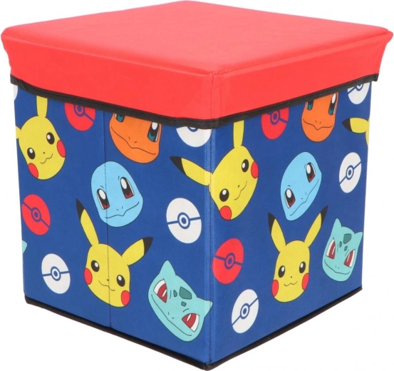 Pufs ar uzglabāšanas nodalījumu Pokémon