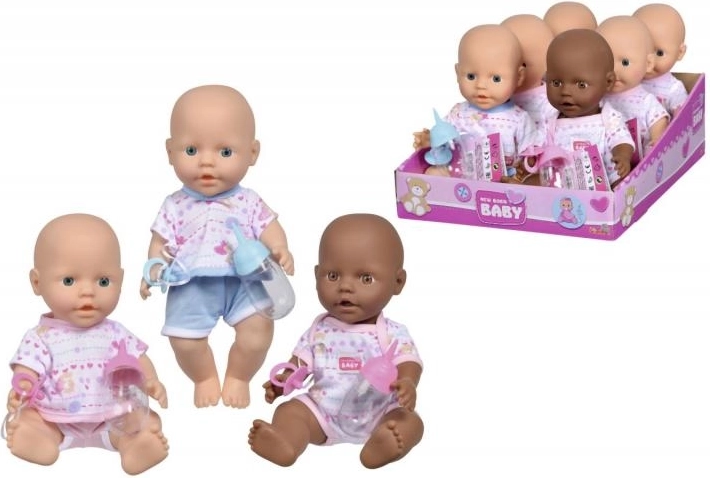 Lelle New Born Baby - dzer un čurā 30 cm