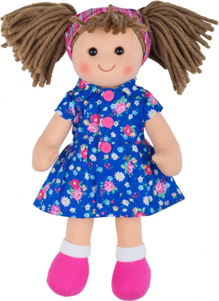 Bigjigs Toys auduma lelle Hollie 28 cm