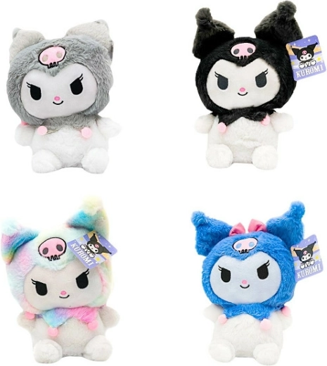 Plīša rotaļlieta HELLO KITTY Kuromi 30 cm – pūkains mīlulis