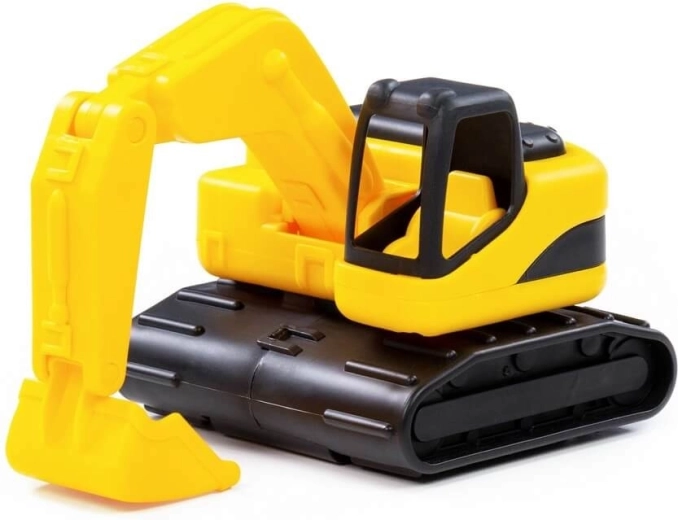 Movable arm with a bucket